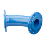 8540 - Double flanged bend 45° - 45° FFK piece