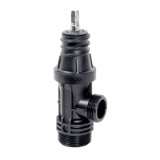 3151 - ISO combination service valve without fitting POM