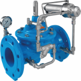 Pressure relief and sustaining valves
