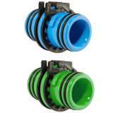 630-00 - Connector (S-fitting, short) with two ZAK® spigot ends