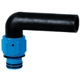 647-04 - Elbow 90° with ZAK® spigot end and PE fusion end