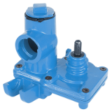 245-00 - Universal Hawlinger with horizontal ZAK® socket 90° to pipe direction