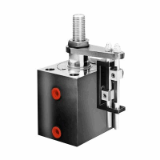 block cylinder with external sensors up to 400 bar - BLZRE400
