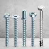 Concrete screws