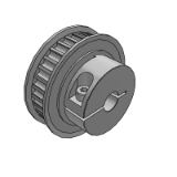 HTD5M - Clamping High Torque Timing Pulleys
