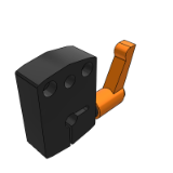ZA27DB_EB - Splint for small digital position display - small handle type / pedestal bearing type