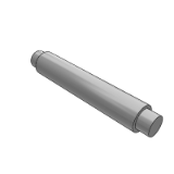 GAF-GJAF - Guide shaft - External thread with wrench groove at both ends