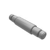 GCF-GJCF - Guide shaft - steps at both ends external thread at boath ends with wrench type