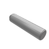 GHH - Guide shaft - oil free bushing - left end external thread with wrench groove