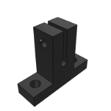 GK20B - Guide shaft support - T-type open type - standard type