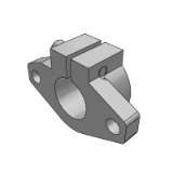 GK24G - Guide shaft support - cast type · flange type