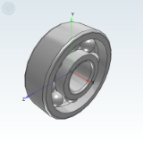 CA04 - Micro ceramic bearings, dust-free cover type, standard/full ball type