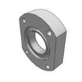 CA41 - Opposite side thin flange type - with / without retaining ring