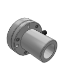 ZF10A_H - Linear bearing with clamping handle - single lining/double lining · flange type