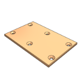 ZE37 - 无油线性滑板·尺寸指定型·锥孔型