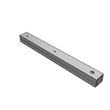 ZH20BW - Linear slide. 20 series. Aluminum alloy / three section pull-out type