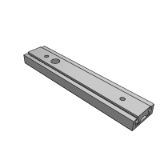 ZH20AW - Linear slide. 20 series. Aluminum alloy / two section pull-out type