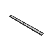 ZH22AG - Linear slide rail, 35 series,steel / two section pull-out type