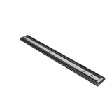 ZH23BG - Linear slide rail,51 series, steel / three section pull-out type
