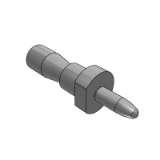 BH12 - Locating pin for fixture spring-shaped - shouldered stop screw type