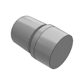BJ61 - Locating pin large head cone angle type non-magnetic type internal thread type