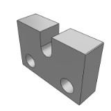 BE16CD - Fixing block for adjusting bolt - side mounted