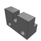 BE16E - Fixing block for adjusting bolt - Ltype side mounting type
