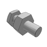 BE49-50 - Adjusting screw assembly - set bolt - head type R / socket head type R