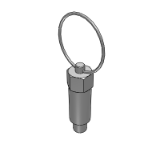 BG61C_62C - Knob Plunger - Pull Ring Type