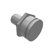 BC01E_F - 悬臂销-外螺纹安装带扣环槽六角型-螺纹长度固定型/螺纹长度选择型