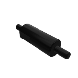 BB18L - Circular pillar embedded type external thread wrench at both ends, groove finger setting
