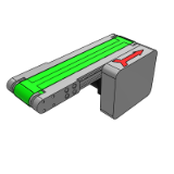 ZG01A-B - Precision conveyor / full profile type / head drive double groove profile / non anti deviation / deviation type (pulley diameter 30mm)