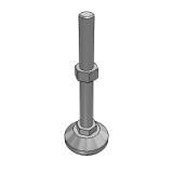 LF08BS - Metal foot cup - fixed adjustment type