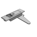 LC01EF_EJ - 门锁-把手按压式-标准型/转动型