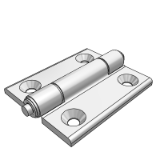 LD11CF - 铝合金蝶形铰链·铝框架专用-平型
