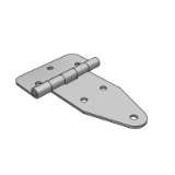 LD25_27 - 不锈钢蝶形铰链·长板型/台阶型/铝框架专用
