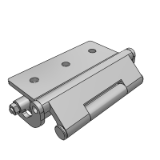 LD33BG - Stainless steel butterfly hinge - L-type - four axis type