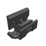 LD59C - Hidden hinge - bolt type·screw hole type - embedded type· interior door/exterior door
