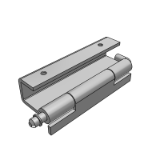 LD59JD - 隐藏式铰链-插销型·螺孔+焊接型-内镶型-外装门