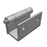 LD63C - Hidden hinge - I-shaped, foldable, heavy-duty