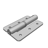LB67E_F - Detachable hinge - Damping plug-in type - Flat type - Interior/Exterior doors