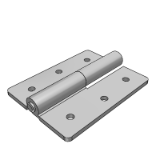 LB67G_H - Detachable hinge - plug-in type - round hole type - flat type - interior/exterior door