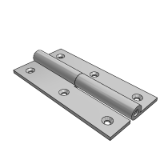 LD68E_F - Detachable hinge - plug-in type, tapered hole type - flat type