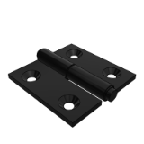 LD68G_H - Detachable hinge - plug-in type, tapered hole type - flat type