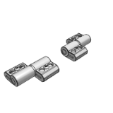 LD77GP_HP - Flag type torque butterfly hinge - countersunk hole type - unidirectional damping type - closed/open type