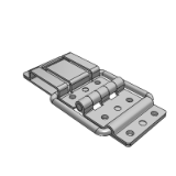 LD83BD - Limit butterfly hinge - metal type · circular hole type - multi angle adjustable limit type