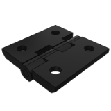 LD03NE_NF_NC - Flat butterfly hinge - economical - castability - taper hole