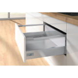 Pot-and-pan drawer set with railing InnoTech Atira, Quadro V6, H 176, silver - Pot-and-pan drawer set with railing InnoTech Atira, Quadro V6, H 176, silver
