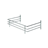 InnoTech cut-out railing for pull-out for sink units