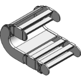 Series E4.32 - Crossbars every link (crossbars removable along the inner and outer radius)
